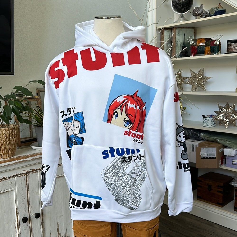 MASHUP SUBLIMATED HOODIE NWT